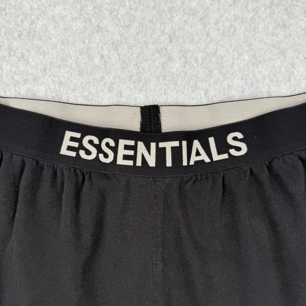 Fear Of God Essentials Sweatpants Mens Medium‎ Black Base Layer Leggings Active